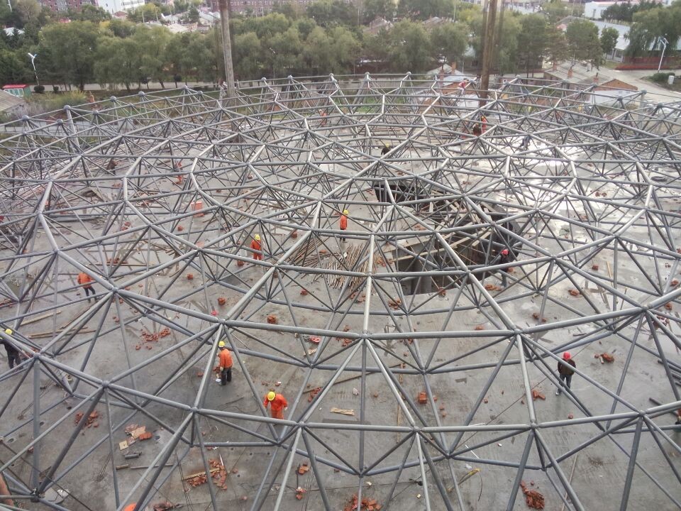 海东全民健身中心网架